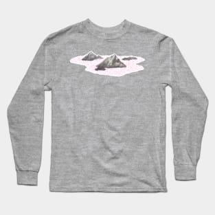 Strange Minimal Landscape Long Sleeve T-Shirt